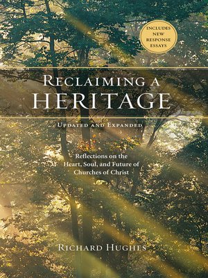 cover image of Reclaiming a Heritage, Updated and Expanded Edition